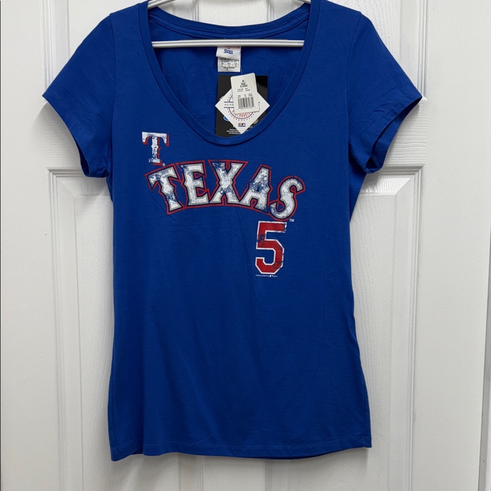 Genuine Merchandise Blue Texas Rangers Women's Tee